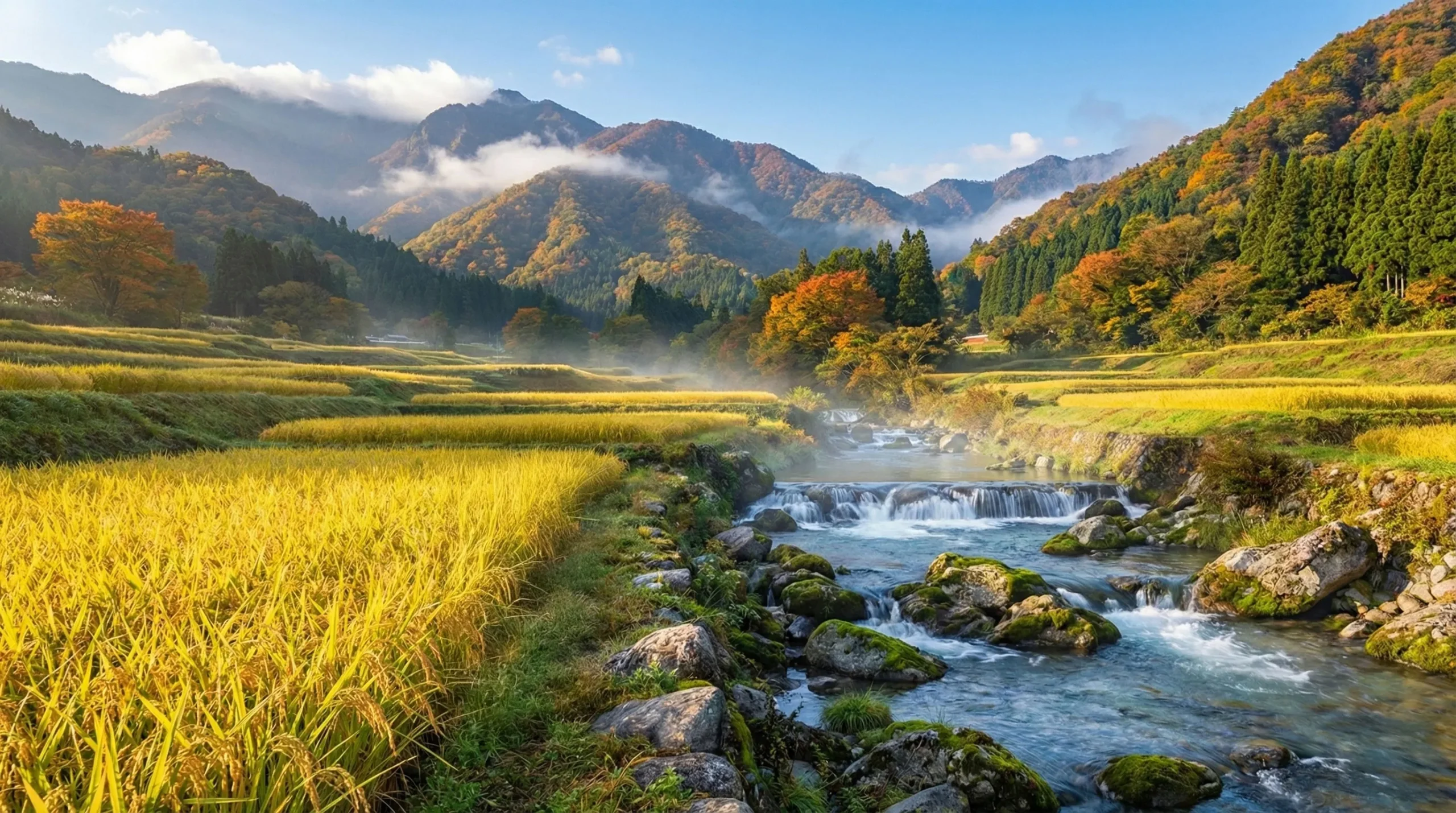 Japanese Rice Field
